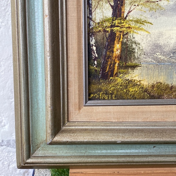 Vintage Nature Painting Signed Cantrell - Picture 6 of 17